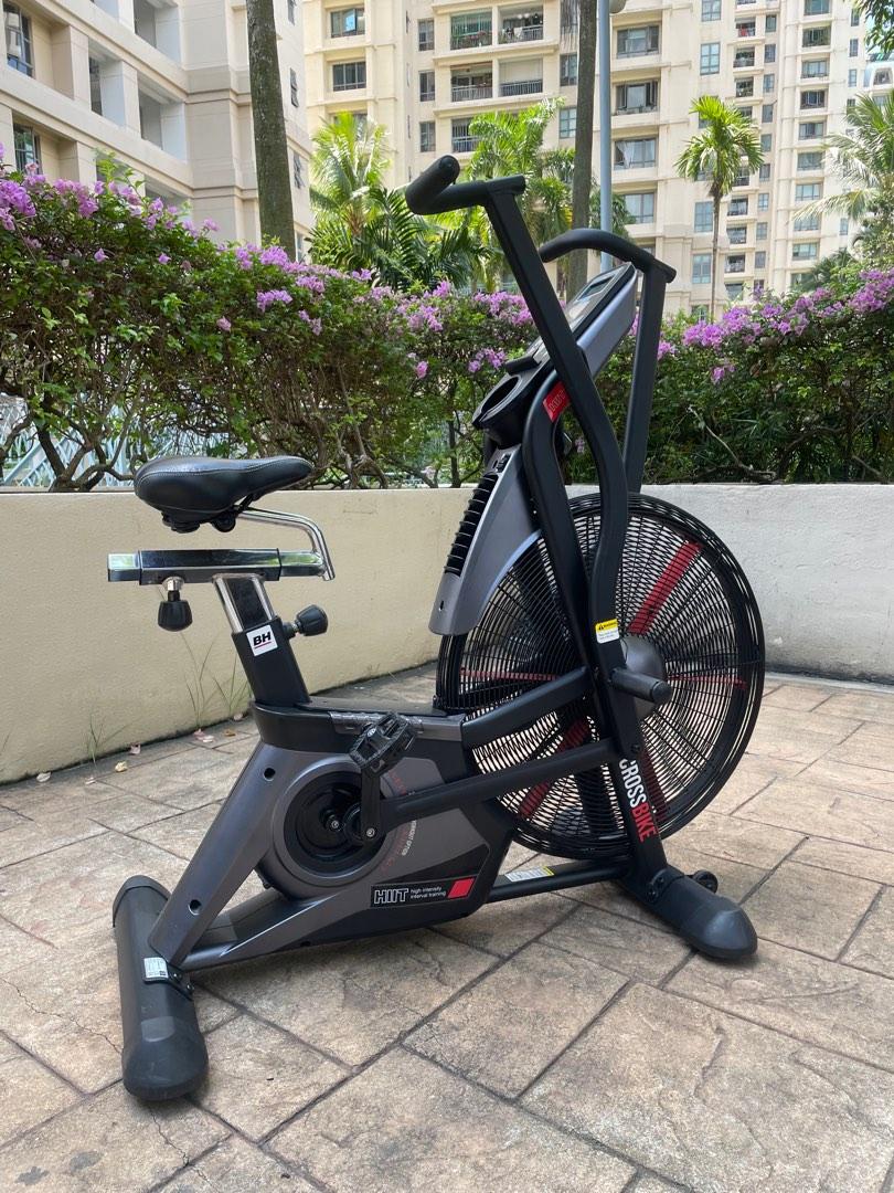 BH fitness cross bike HIIT air bike assault air bike alike gym