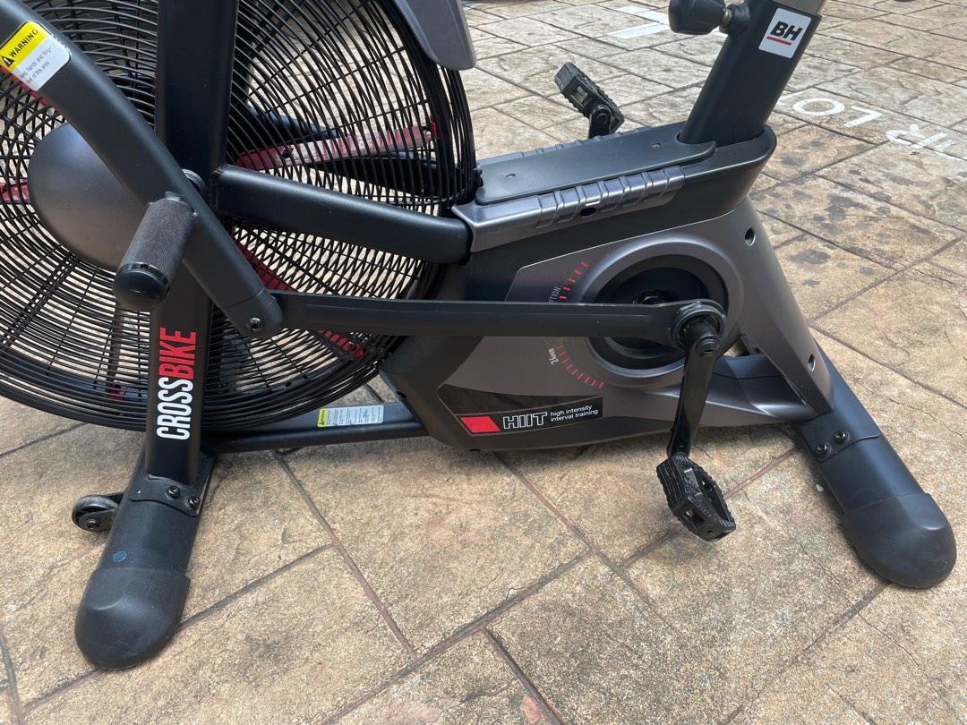 Bh fitness cross on sale 1100 air bike review