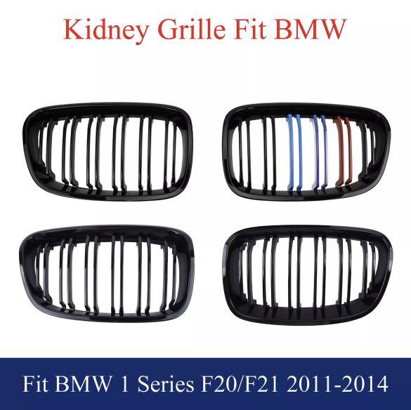 Front Kidney Grill Grille for BMW F20 F21 1 Series 2011-2014