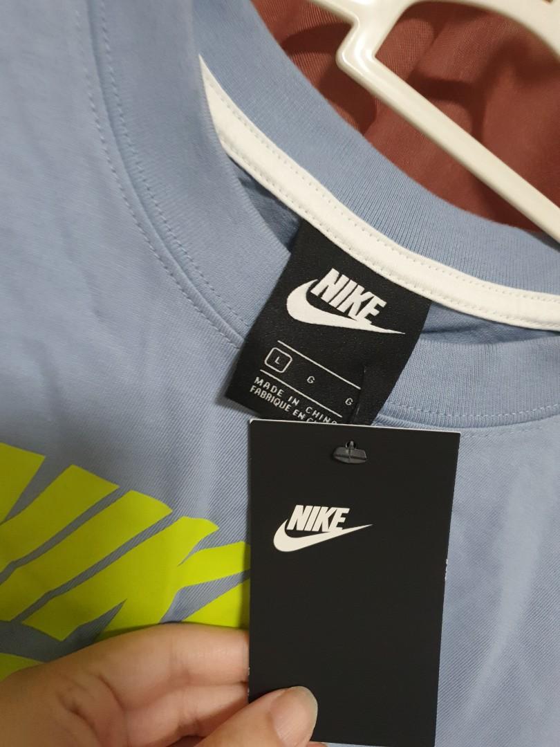 Bn Nike Logo Oversized Tshirt Top, Women's Fashion, Activewear on Carousell