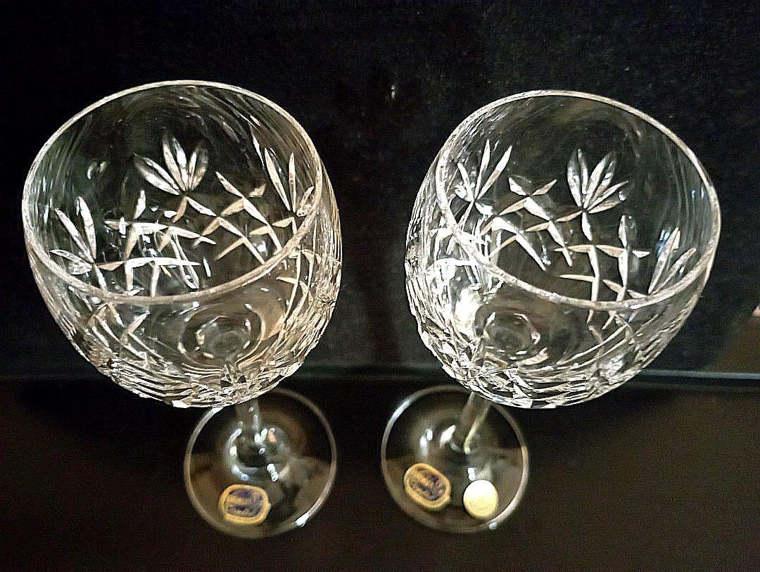BOHEMIA CRYSTAL GLASSES, Furniture & Home Living, Kitchenware