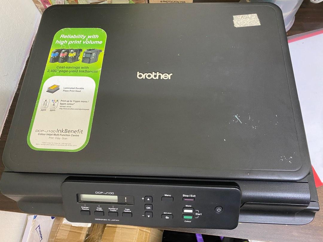 Brother Printer DCPJ100, Computers & Tech, Printers, Scanners