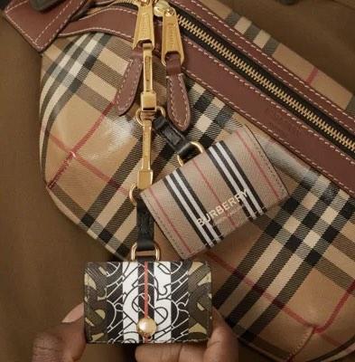 Burberry AirPod pouch., Audio, Earphones on Carousell
