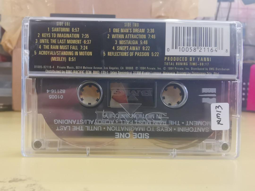 (Cassette) YANNI LIVE AT ACROPOLIS WITH THE ROYAL PHILHARMONIC CONCERT ...