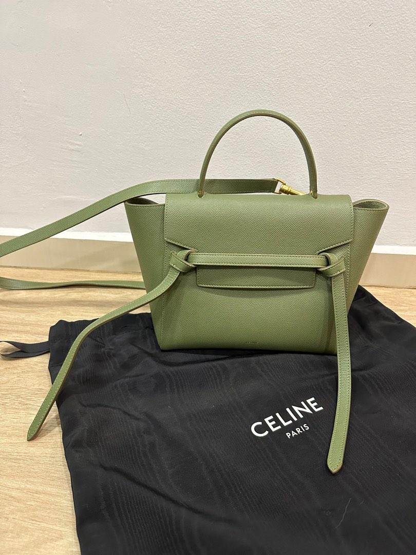 Celine olive hotsell green bag