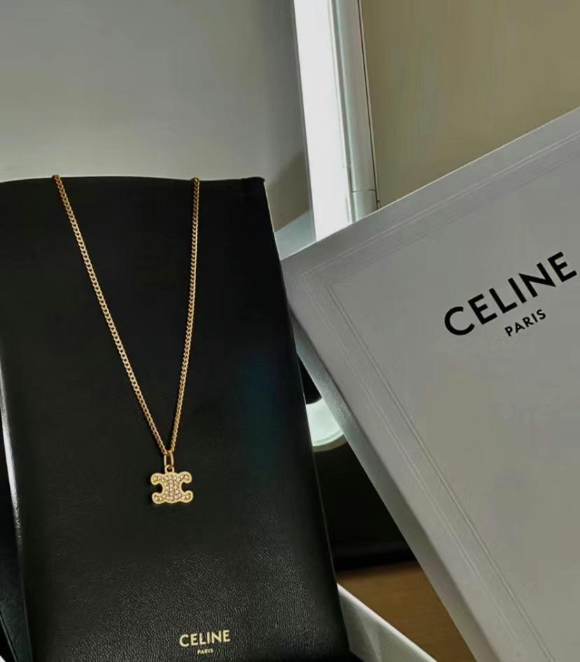 Celine clearance gold chain
