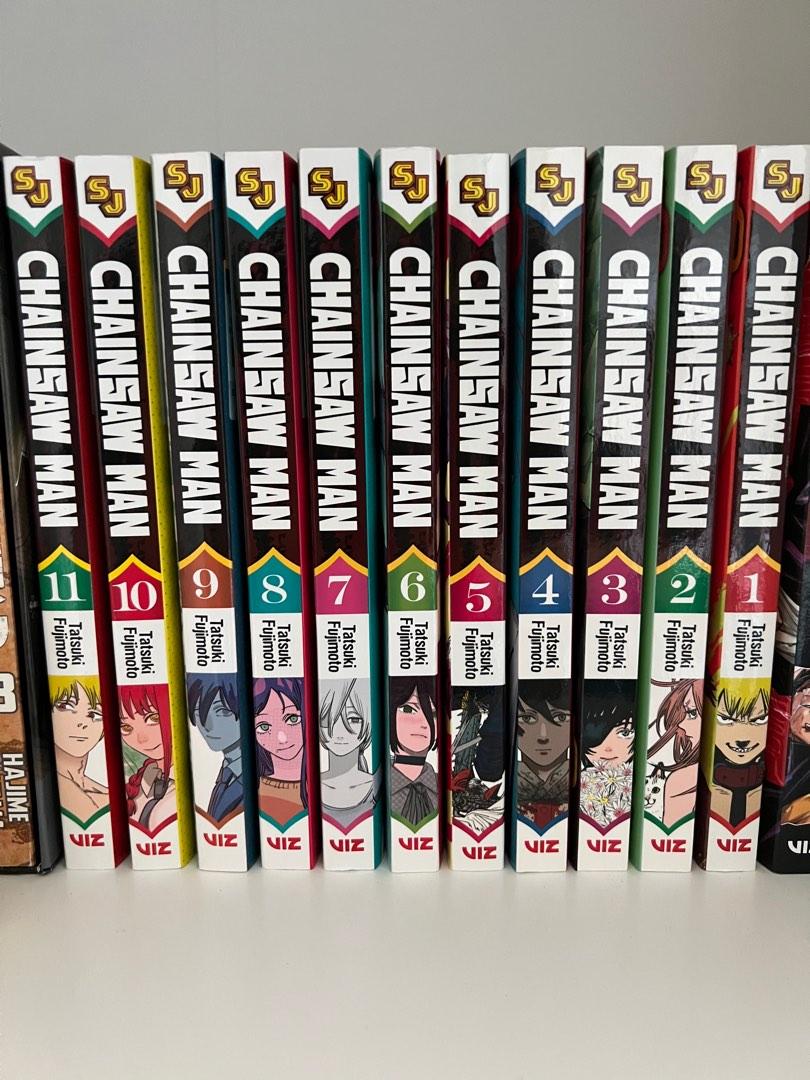 Chainsaw Man Japanese Comic Vol.1-11 Complete Set Anime Manga Set