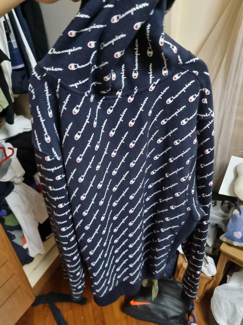 Men's champion reverse clearance weave allover hoodie