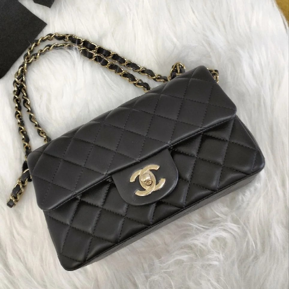 Chanel mini CF, Luxury, Bags & Wallets on Carousell