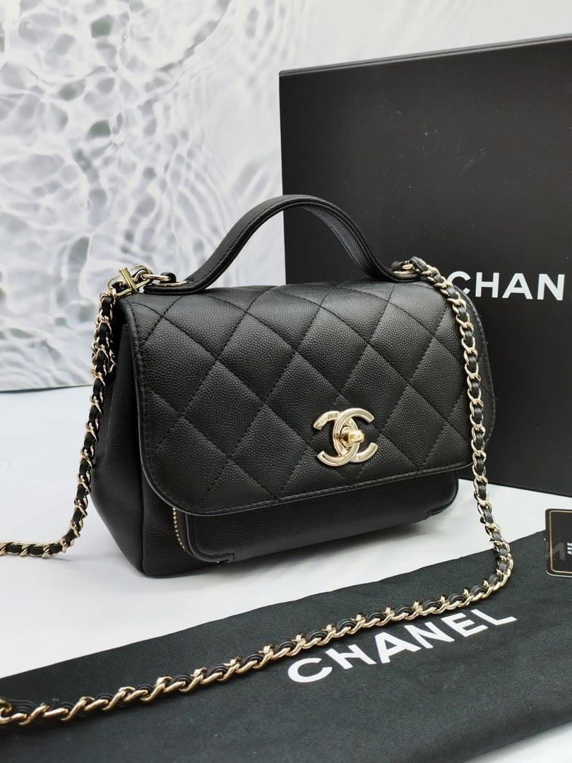 CHANEL SMALL BUSINESS AFFINITY CAVIAR LEATHER BAG -FULL SET-, Luxury, Bags  & Wallets on Carousell