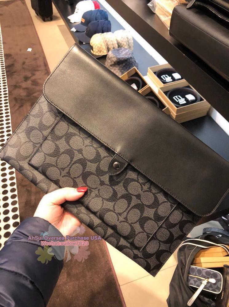 Coach laptop discount bag usa