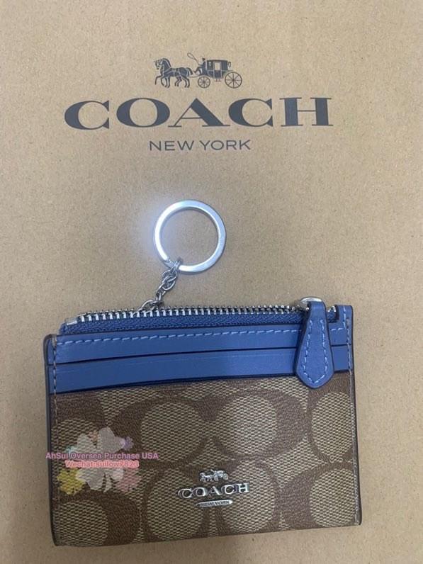 COACH MINI SKINNY ID CASE IN SIGNATURE CANVAS – LovelyMadness Clothing  Malaysia