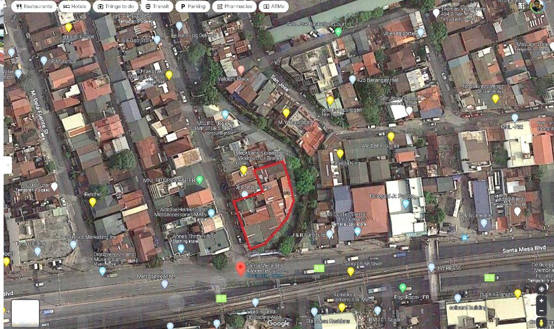 Commercial Lot Sta. Mesa, Magsaysay Blvd & Vicente Cruz St Sampaloc