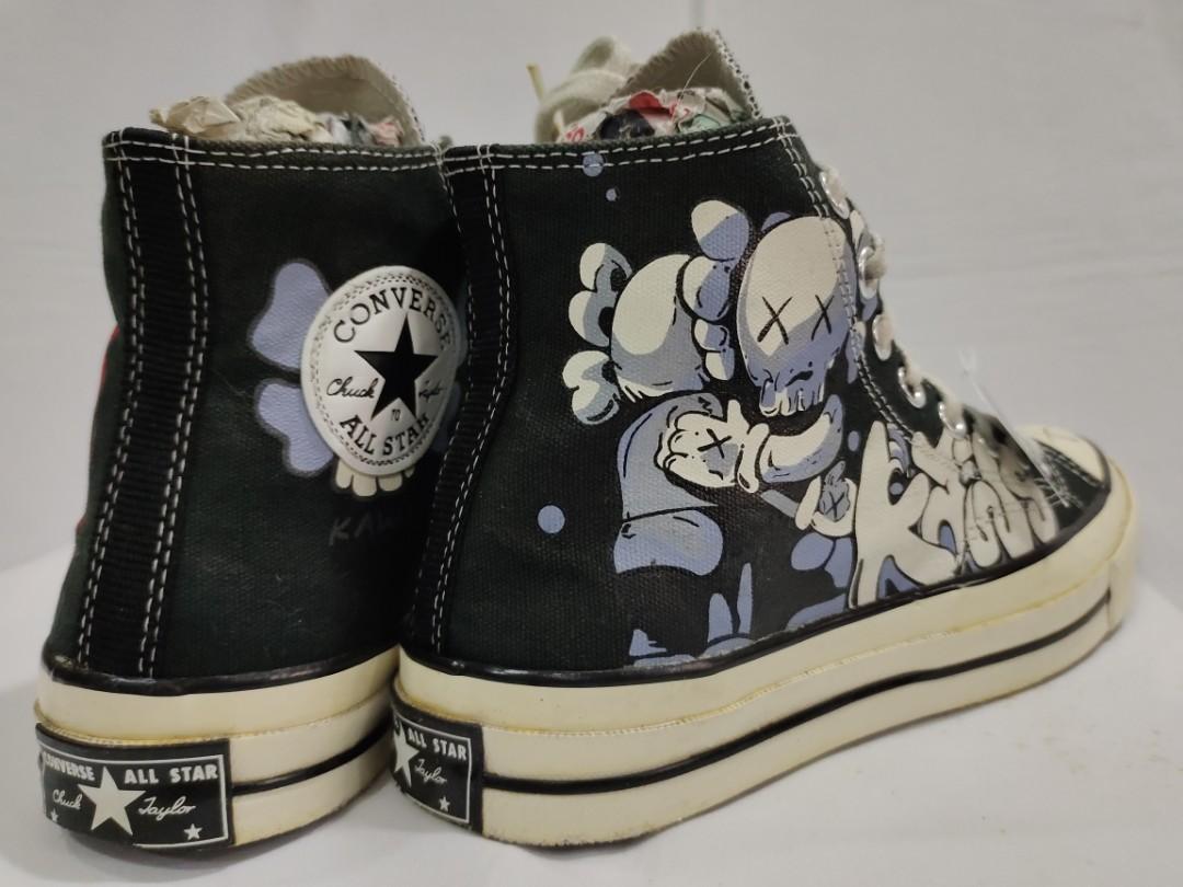 Converse x kaws black outlet