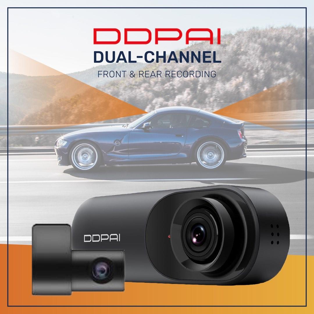 DDPAI Mola N3 Pro GPS [Global Edition] | Easily Detachable Dual Channel ...