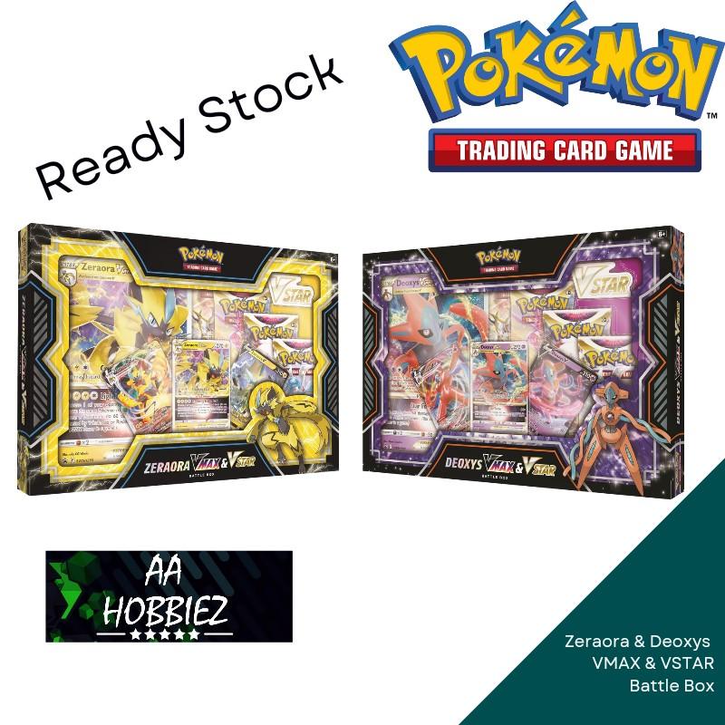  Pokémon TCG: Deoxys/Zeraora VMAX & VSTAR Battle Box