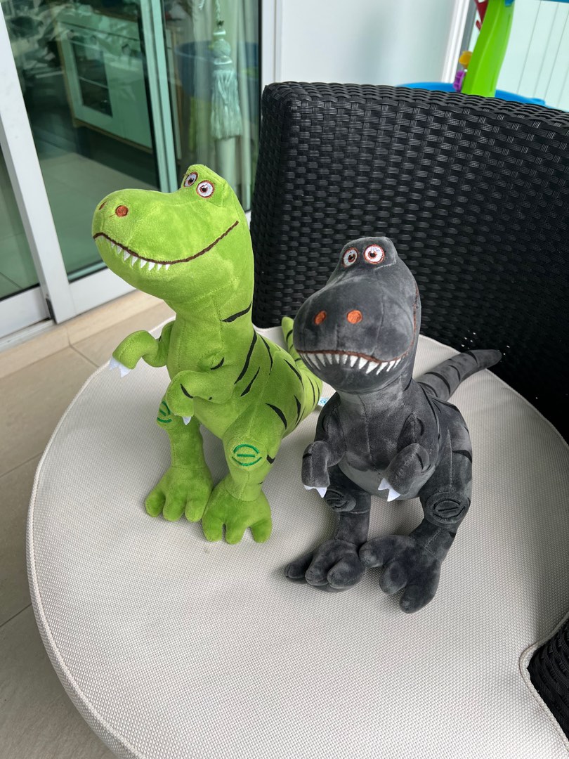 soft stuffed dinosaur