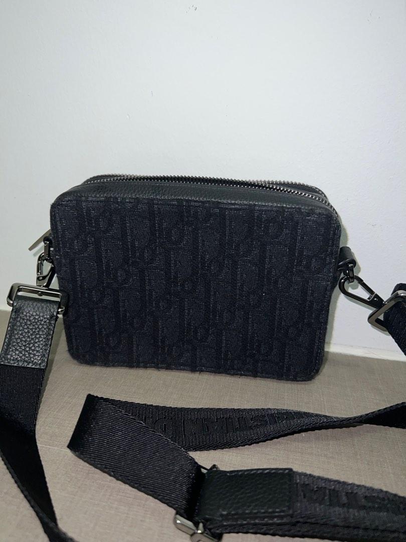 Dior Pouch Bag with Shoulder Strap, Men's Fashion, Bags, Sling Bags on