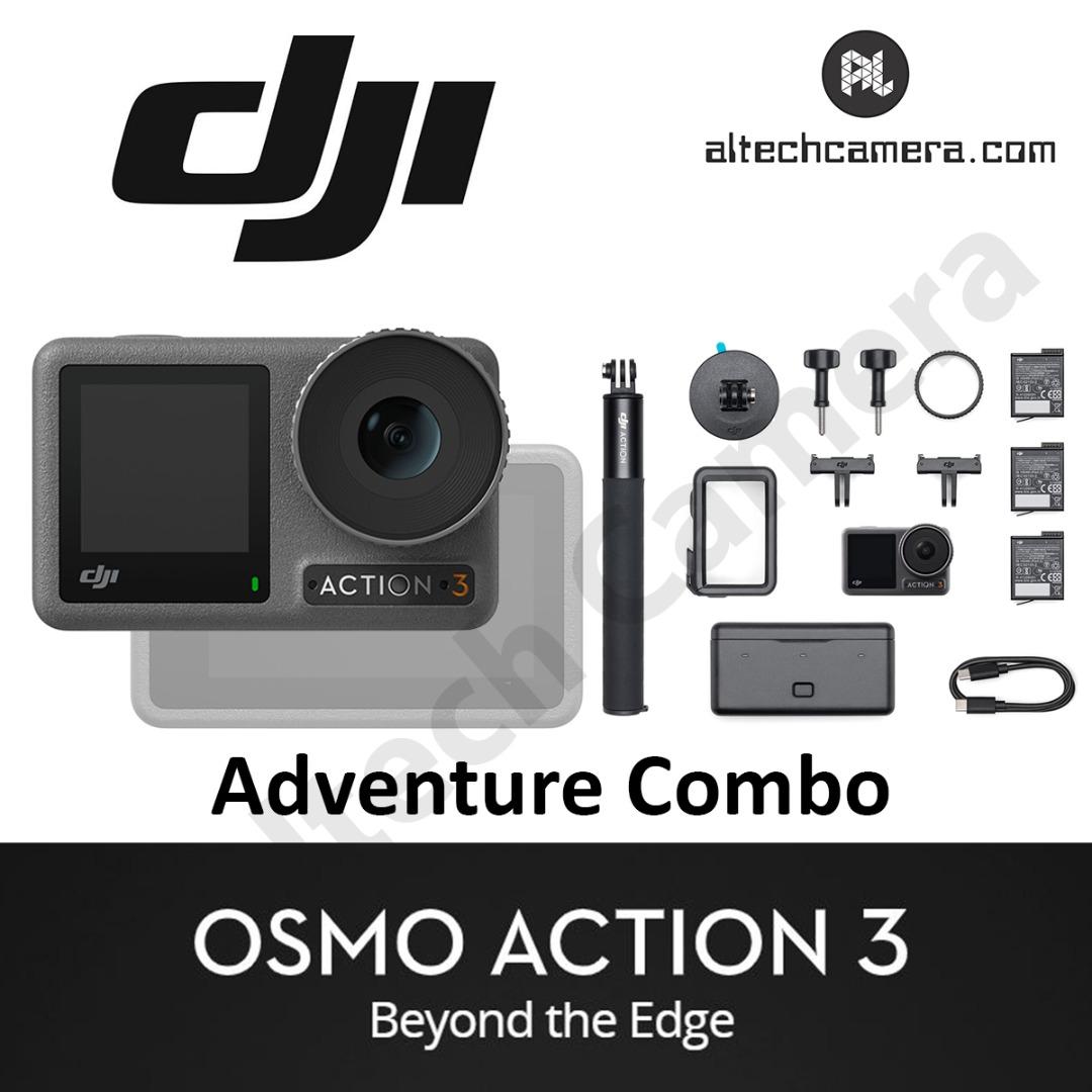 Cámara DJI Osmo Action 3 Adventure Combo