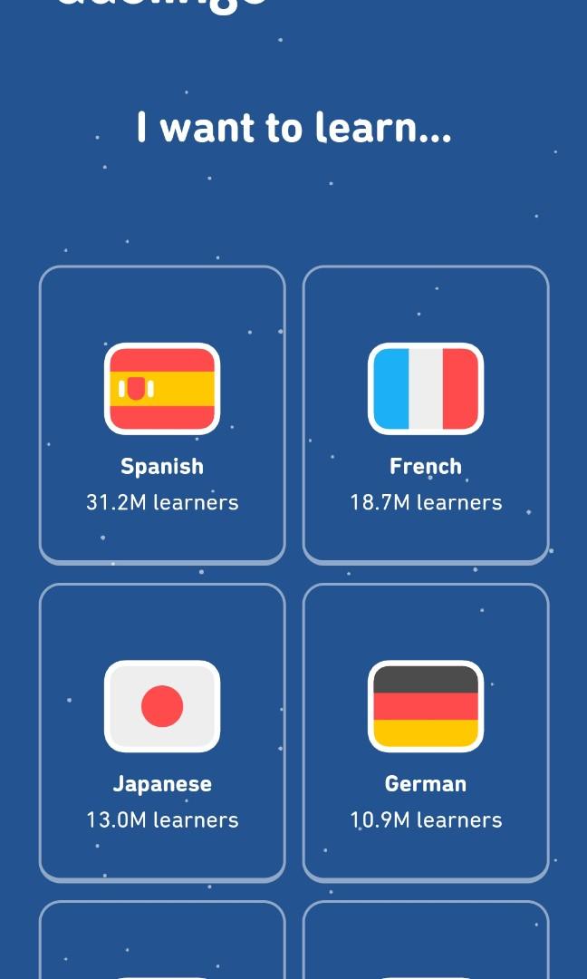 Duolingo app family plan account sharing, max 6 pax, Everything Else on