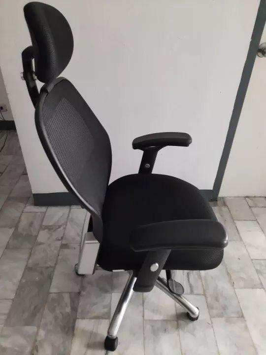 Ergodynamic EHC420 Tilting Mesh Office Chair with Headrest Gaming