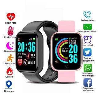 Fashion Smart Watch Bracelet Heart Rate Monitor Fitness Tracker Waterproof Sport Wristband Pedometer Women Men