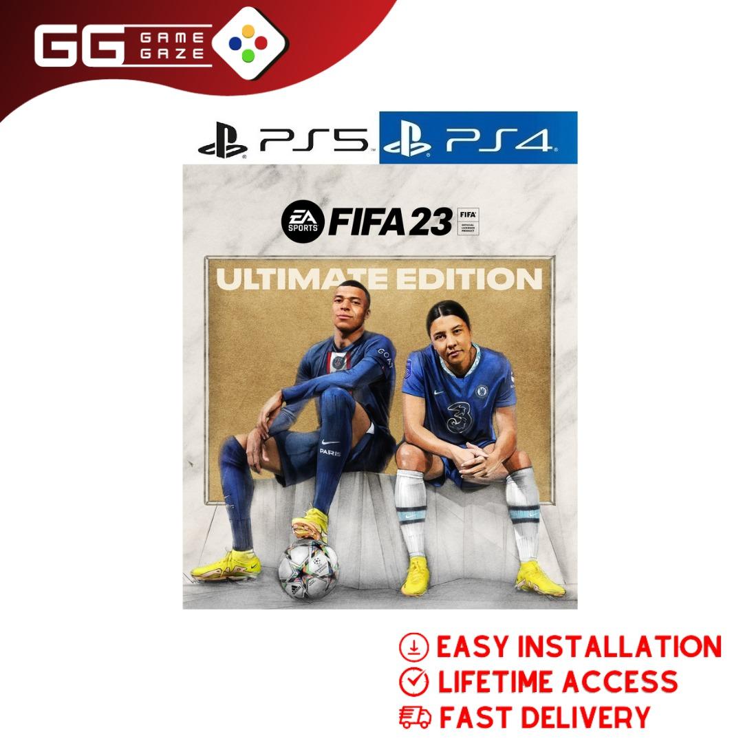 Fifa 23 Ultimate Edition PS4 & PS5 Digital Download , Video Gaming, Video  Games, PlayStation on Carousell