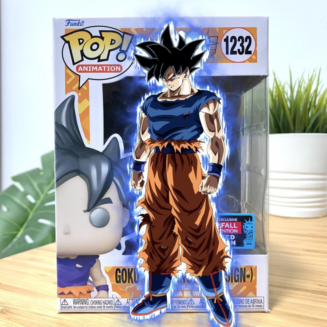 Funko Pop! Animation Dragon Ball Super Goku (Ultra Instinct -Sign-) 2022  NYCC Exclusive Figure #1232, Hobbies & Toys, Toys & Games on Carousell