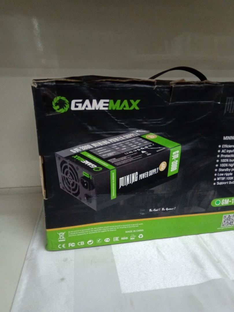 GameMax power supply 1800w, Computers & Tech, Parts & Accessories