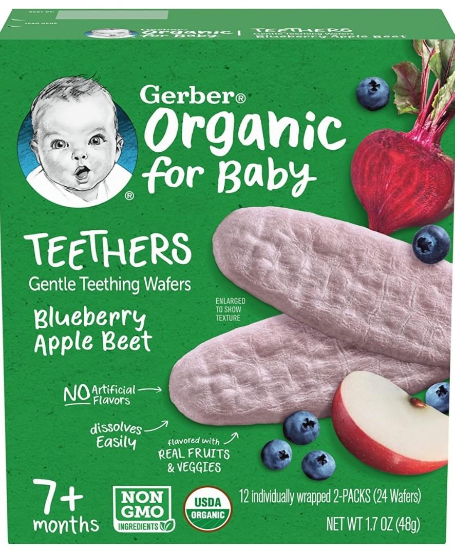 Gerber Organic Teethers, Babies & Kids, Nursing & Feeding, Weaning