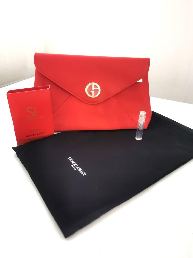 Giorgio Armani Red Premium Pouch