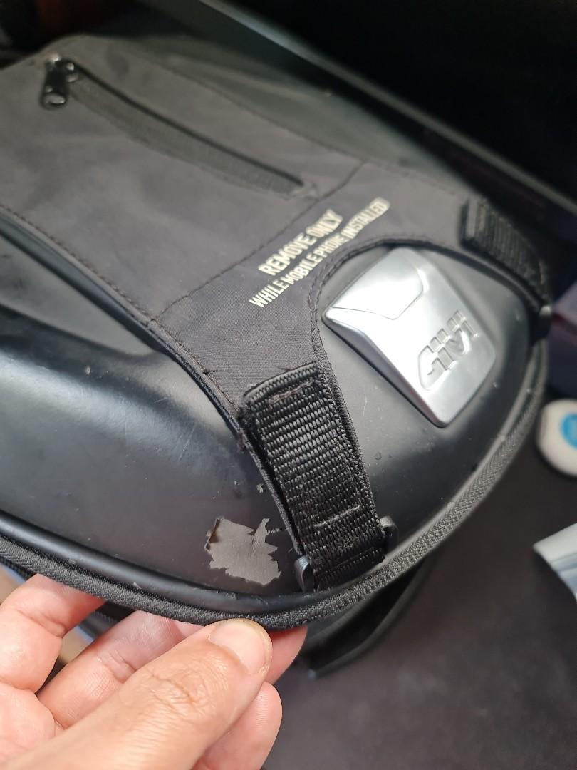 Givi Tanklock Fuel Tank Bag ST602B 4 liters, Motorcycles, Motorcycle