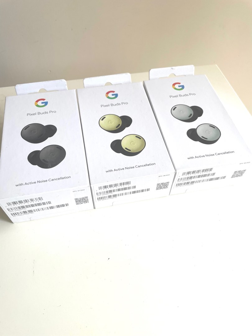 全新現貨Google pixel buds pro Fog迷霧灰/Lemongrass檸檬草/Charocoal
