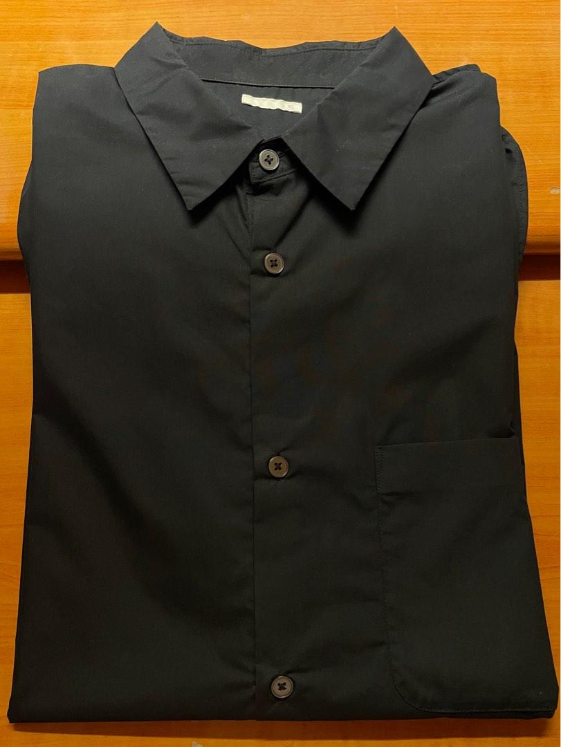 GU - oversized shirt, 男裝, 上身及套裝, T-shirt、恤衫、有領衫
