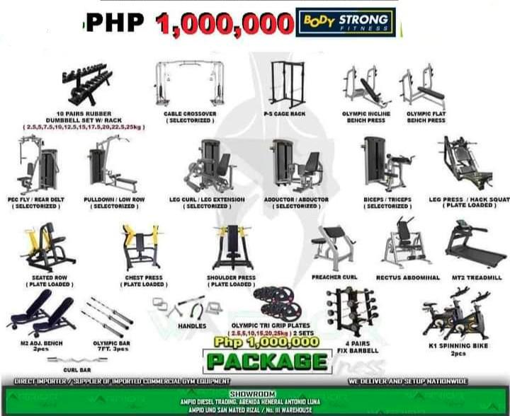 Gym equipment deals package deals