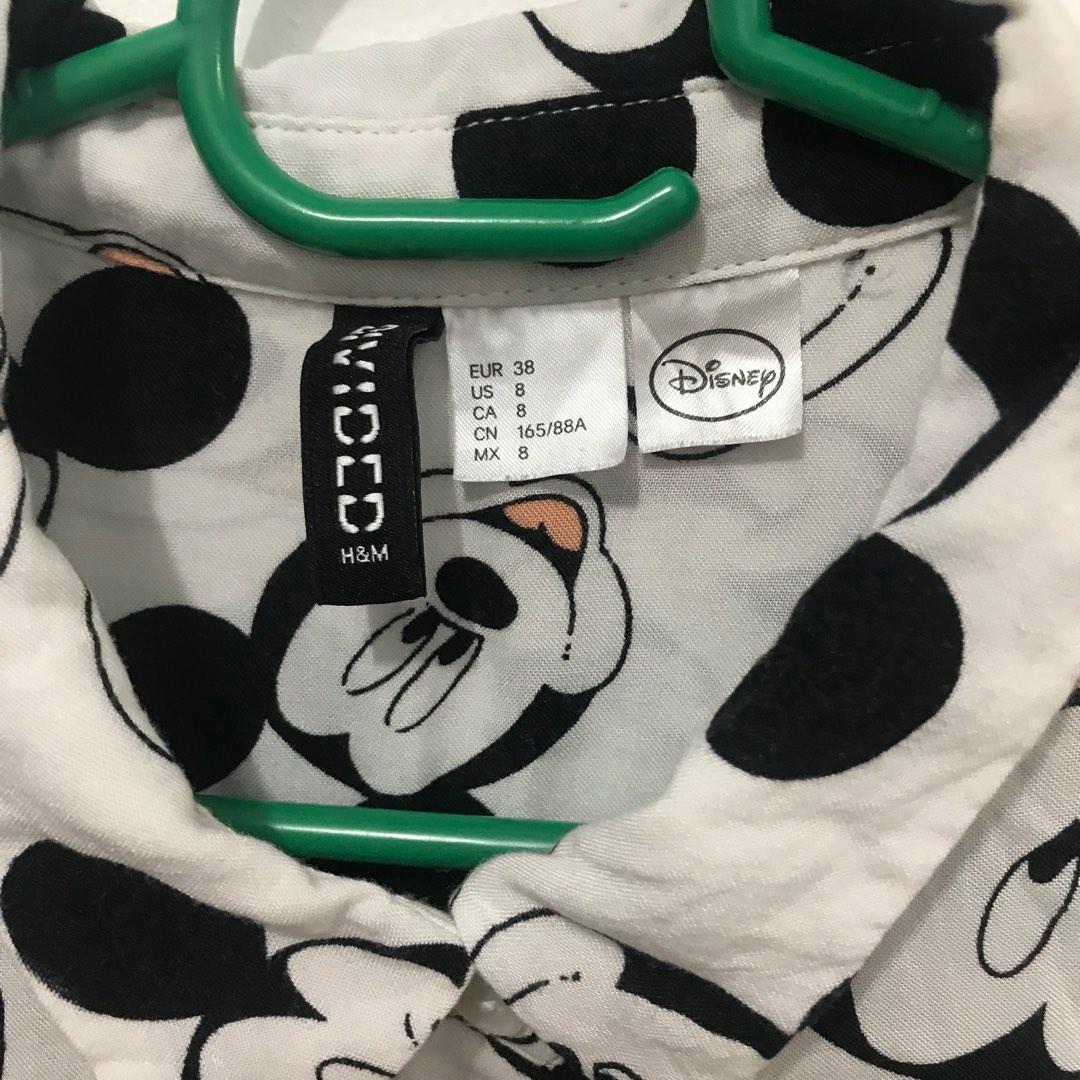 H&M disney mickey mouse, Women's Fashion, Tops, Longsleeves on Carousell