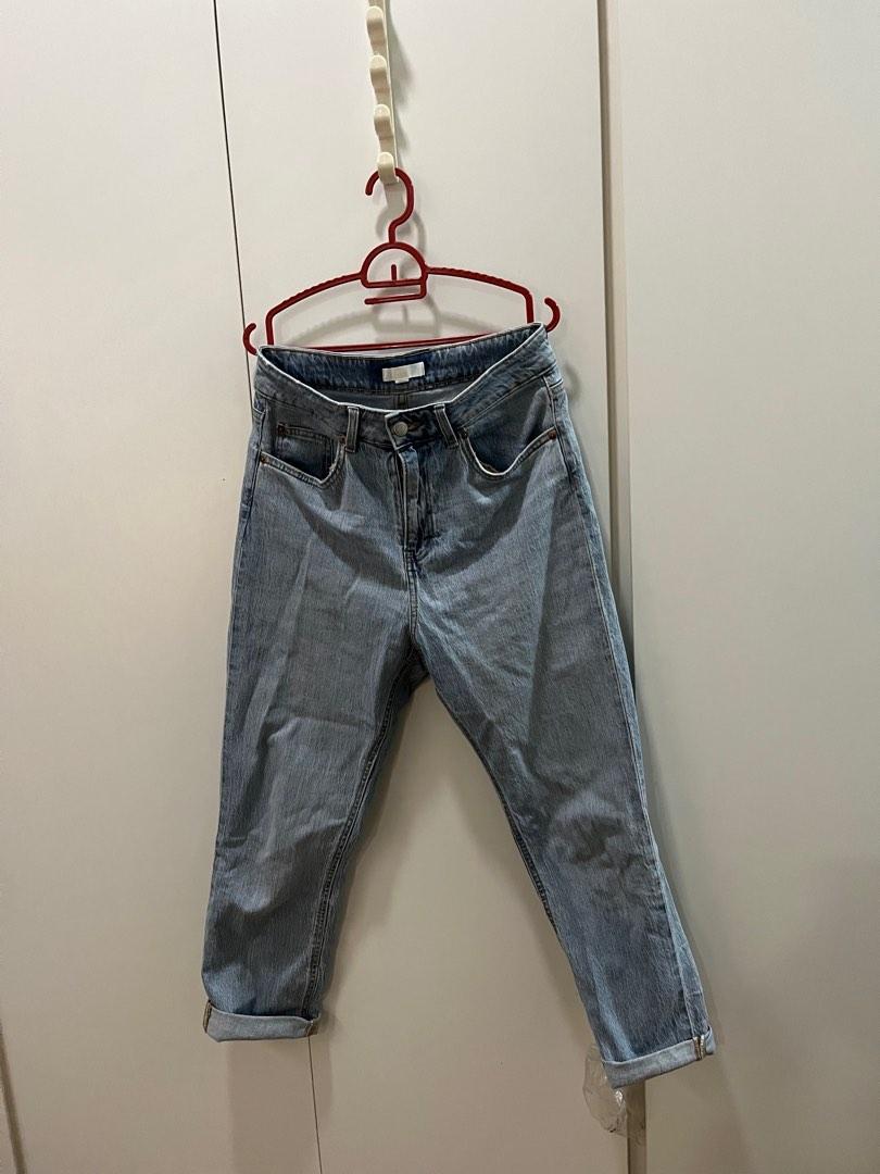 Slim Straight High Ankle Jeans