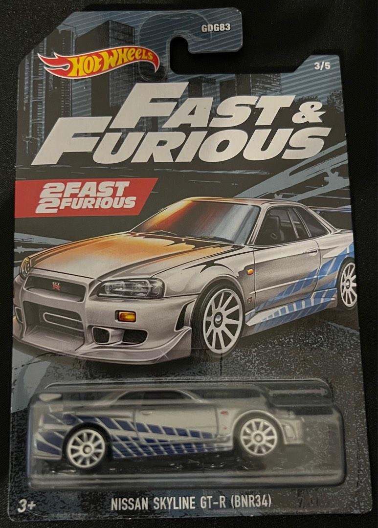 Hot wheels nissan skyline gtr r34 2 fast 2 furious store