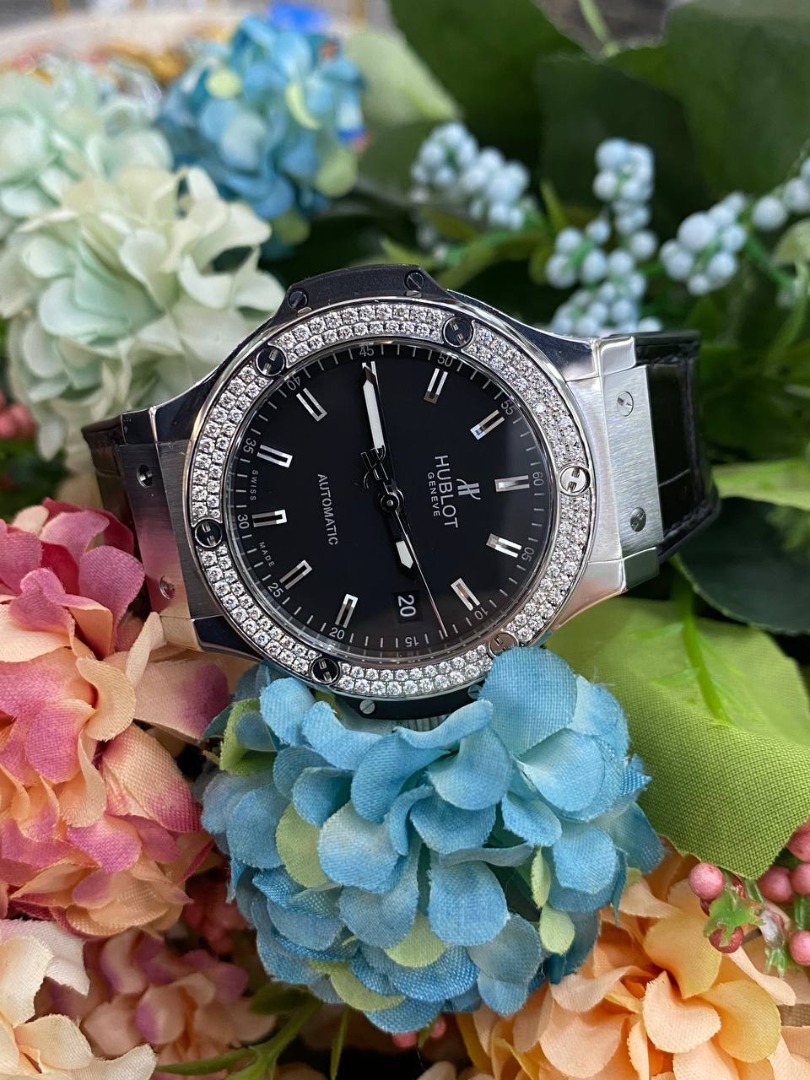 HUBLOT BIG BANG FACTORY DIAMONDS 38MM AUTOMATIC UNISEX WATCH