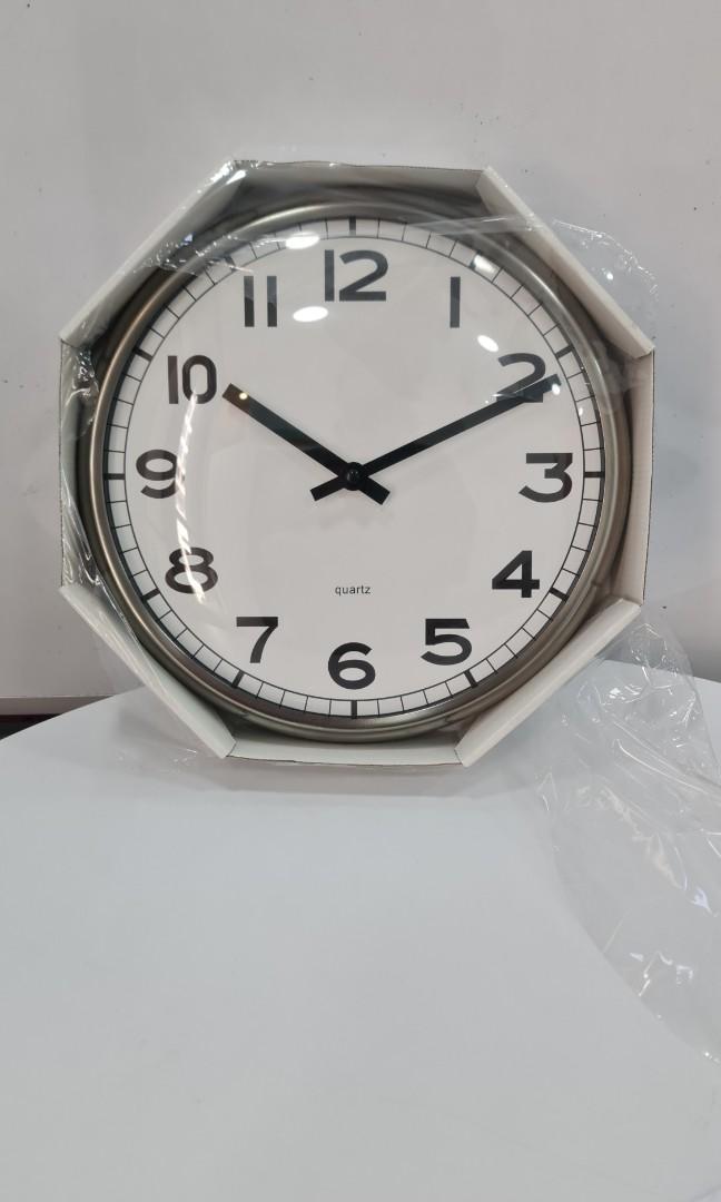 IKEA CLOCK, Furniture & Home Living, Home Decor, Clocks on Carousell