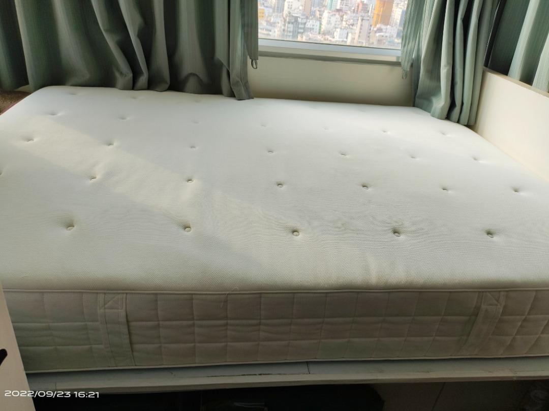 hyllestad pocket sprung mattress medium firm white