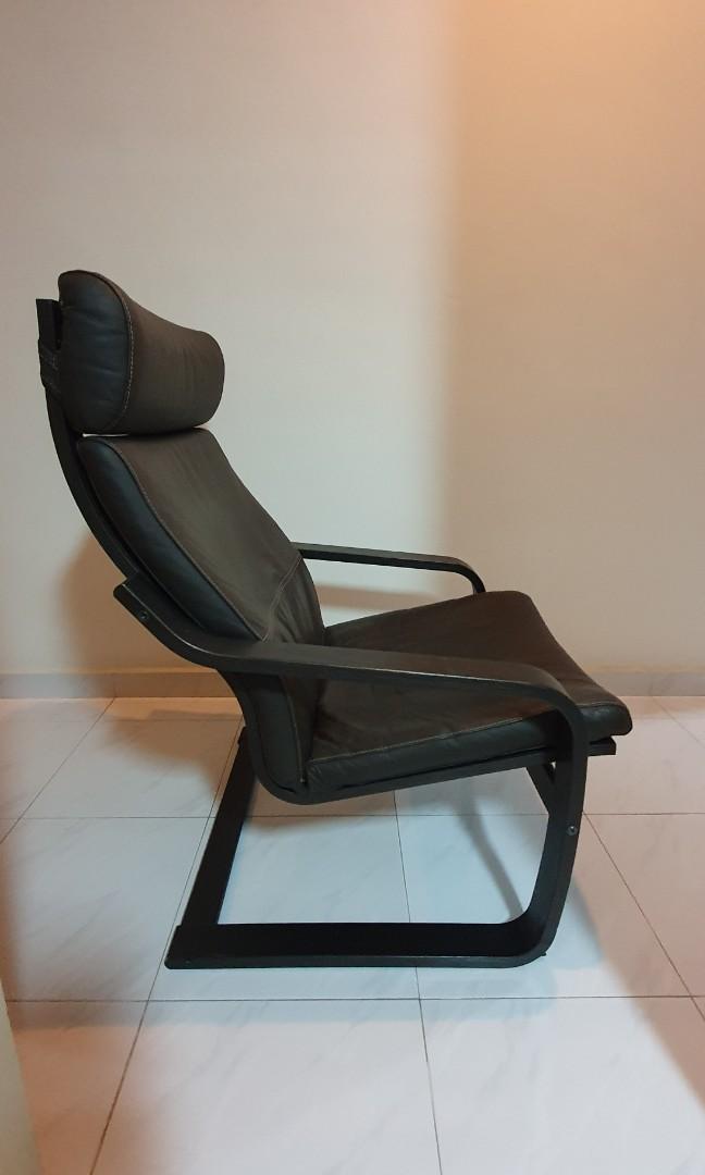 Ikea Poang Arm Chair, Furniture & Home Living, Furniture, Chairs on