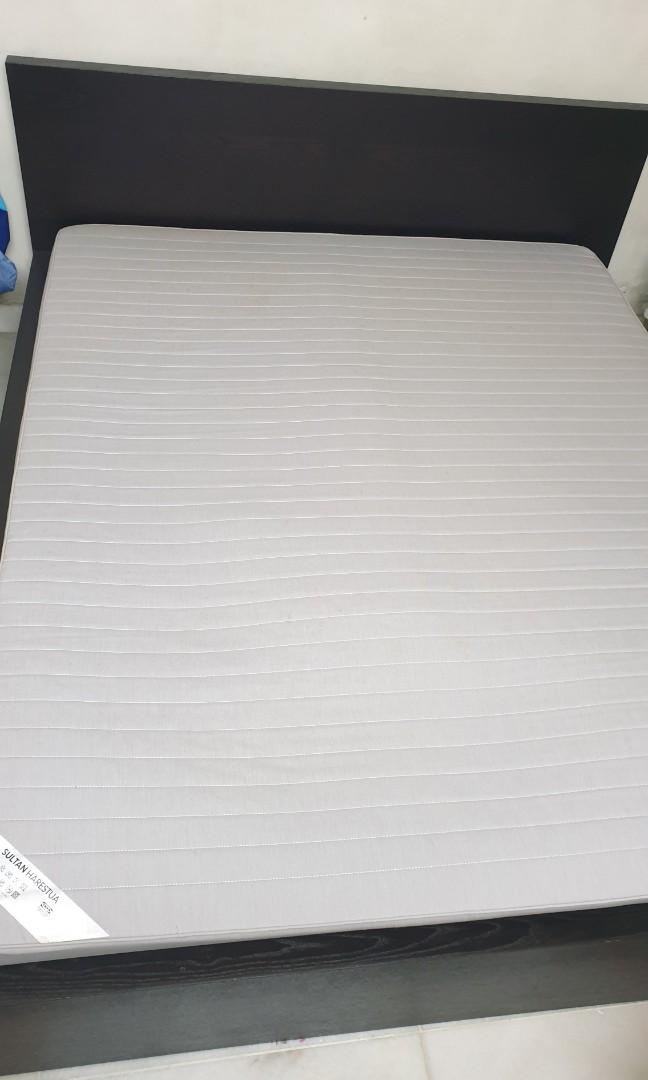 Ikea sultan mattress queen size, Furniture & Home Living, Furniture