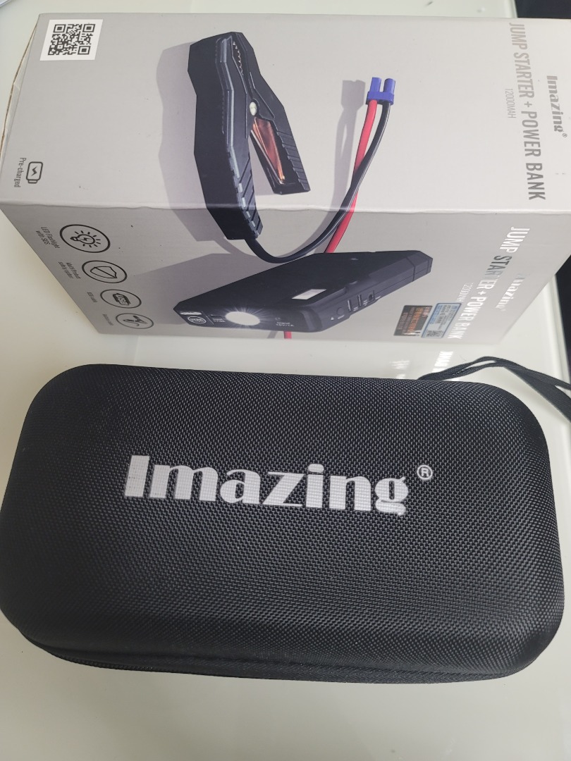 Imazing jump starter clearance power bank 12000mah