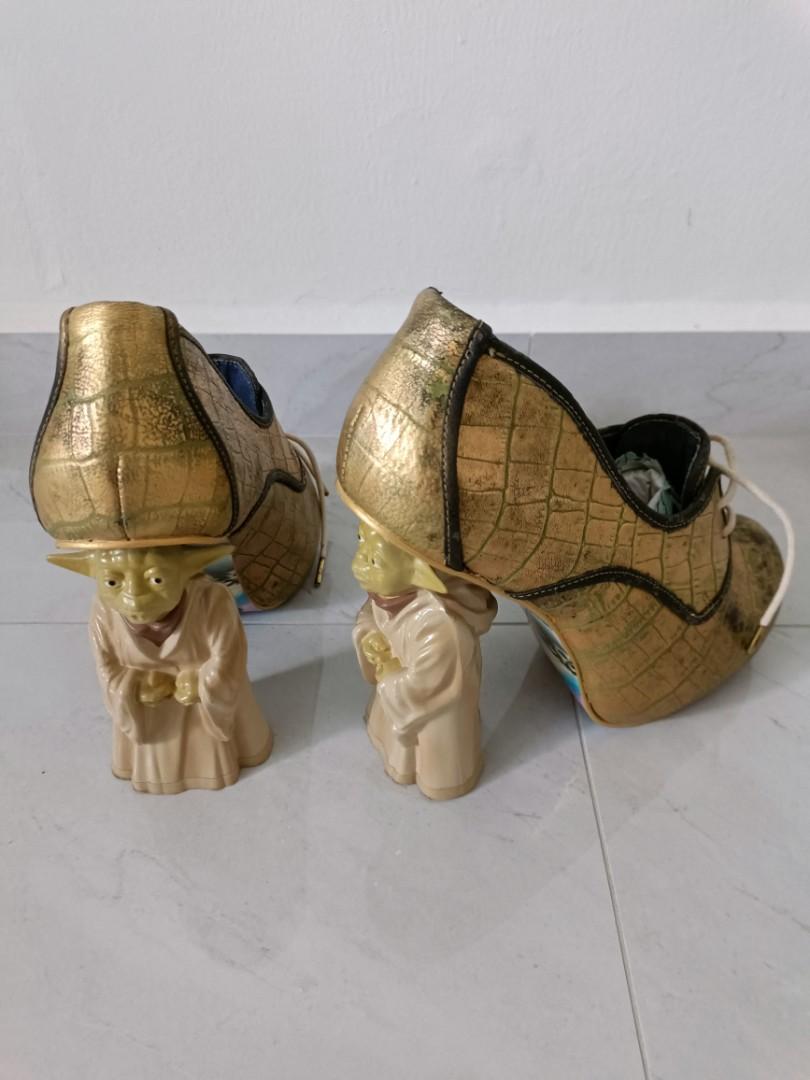 Irregular Choice Star Wars Yoda heels