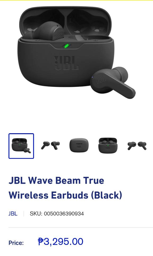 JBL WAVEBEAM WIRELESS EARPHONES, Audio, Earphones on Carousell