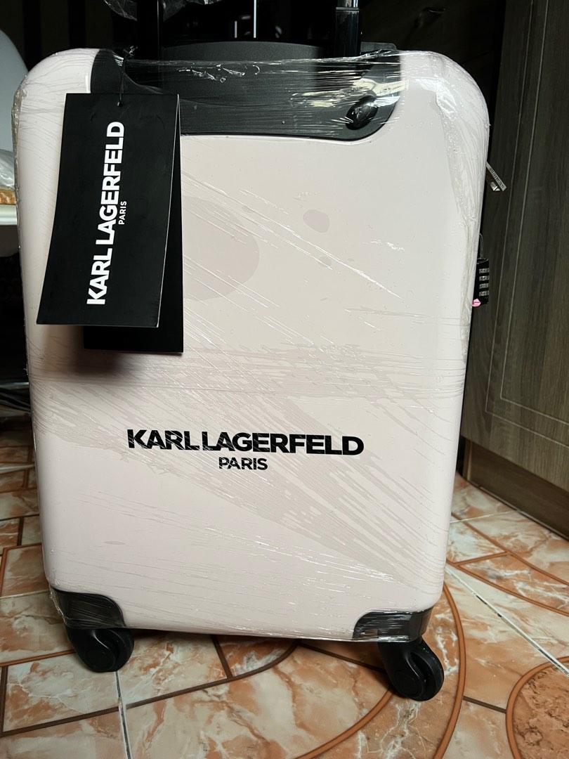 KARL LAGERFELD LUGGAGE , Hobbies & Toys, Travel, Luggage on Carousell