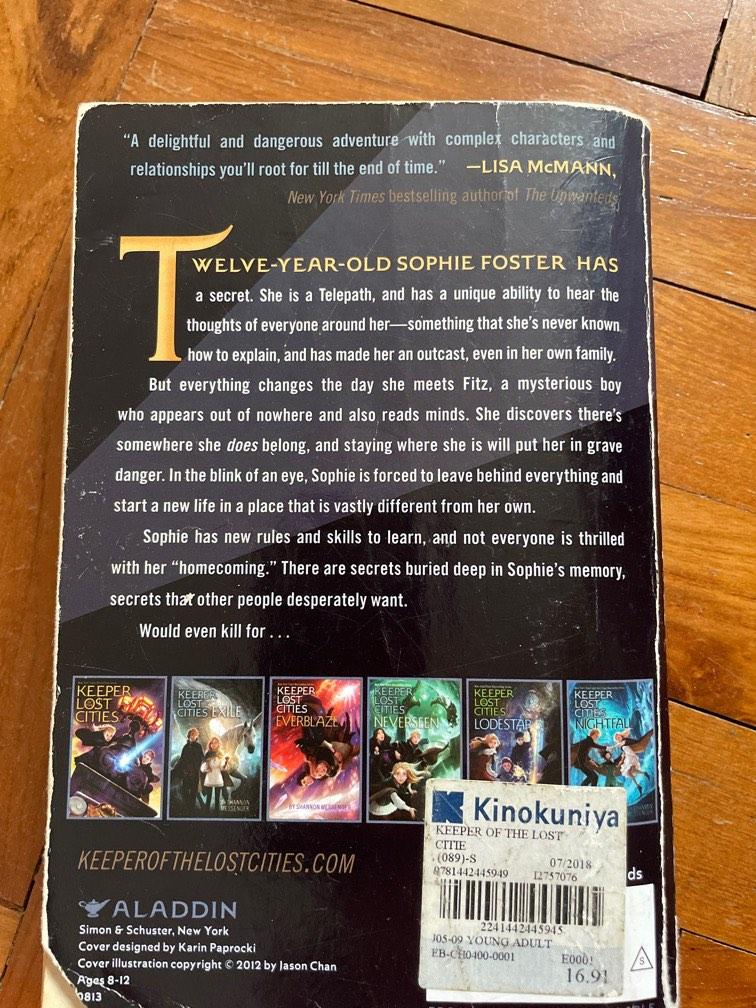Keeper Of the Lost Cities (Book 1), Hobbies & Toys, Books & Magazines, Fiction & NonFiction on