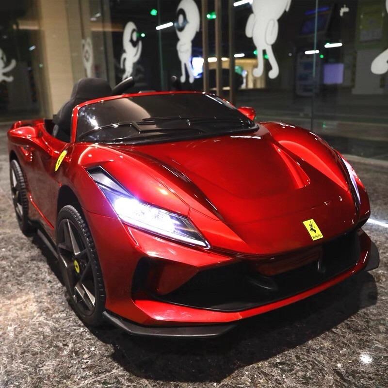 Childrens electric ferrari car outlet