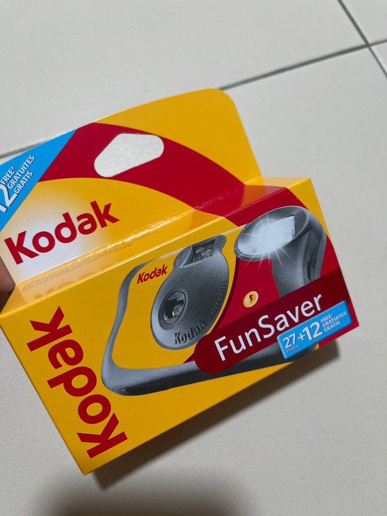 Kodak FunSaver Disposable Film Camera, Photography, Cameras on Carousell